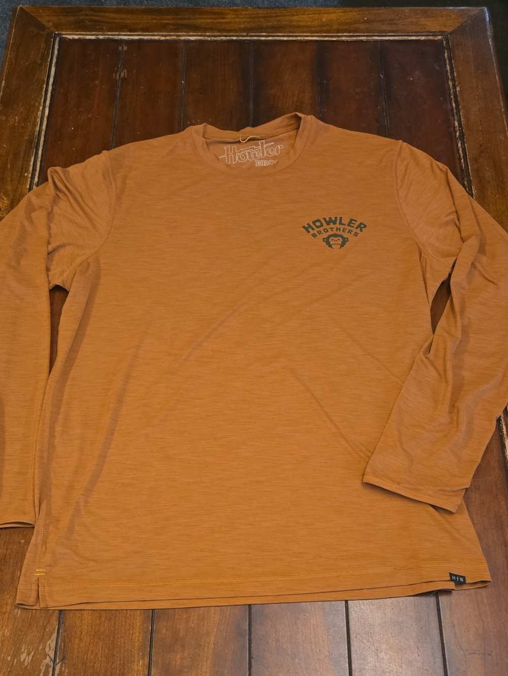 Howler Brothers Men’s Long Sleeve Shirt - Rust